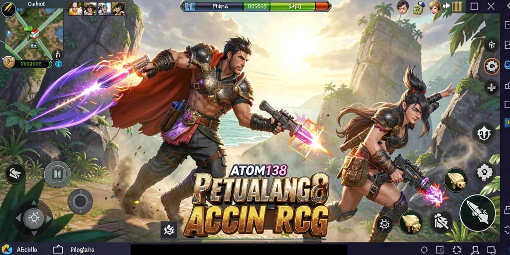 Screenshot <strong>ATOM138</strong> menampilkan aksi gameplay ARPG yang mendebarkan.
