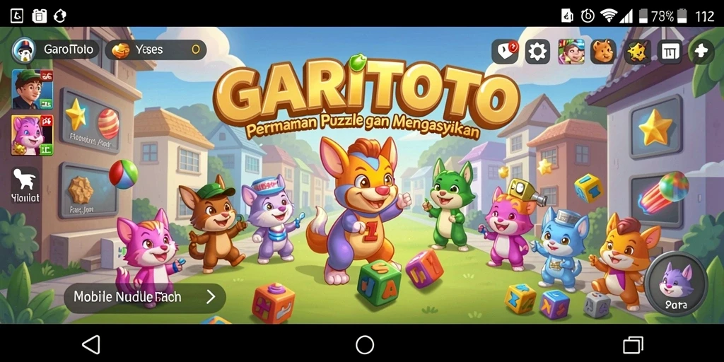 Tampilan gameplay GARITOTO yang menarik dan penuh tantangan.