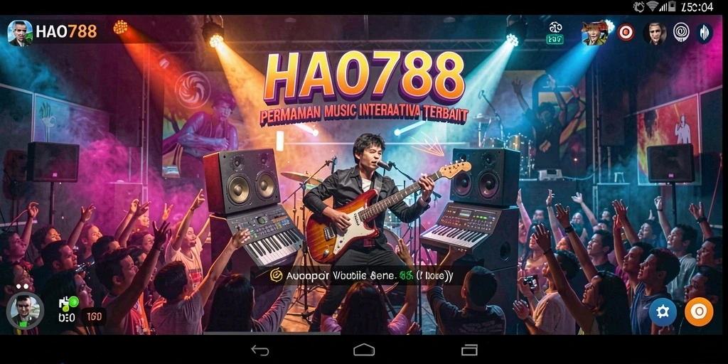Tampilan gameplay interaktif yang menyenangkan dalam HAO788.