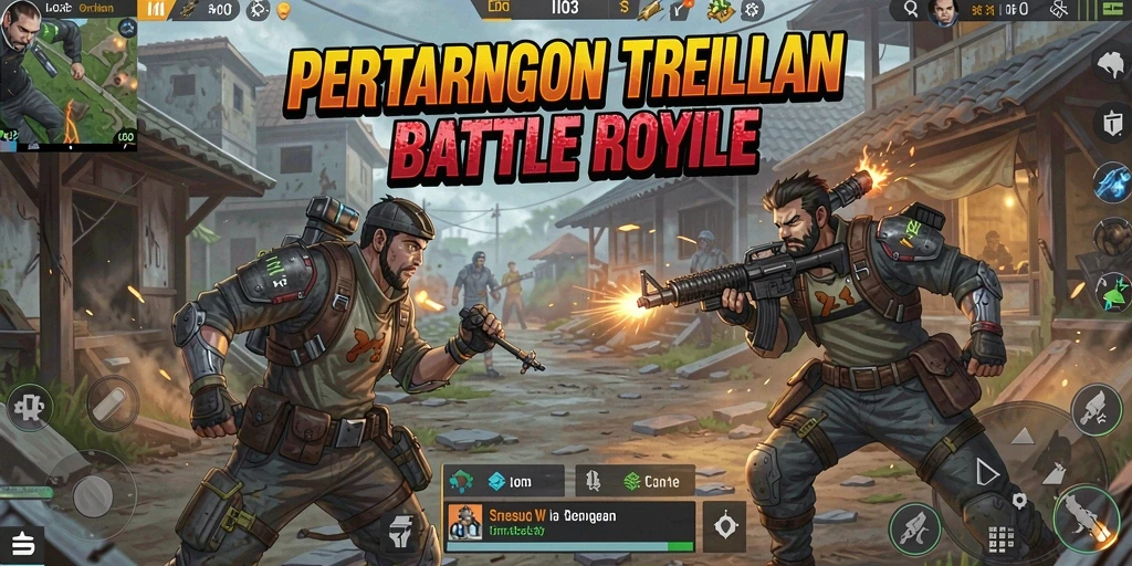 Gameplay seru dan menegangkan dalam Battle Royale HO3.