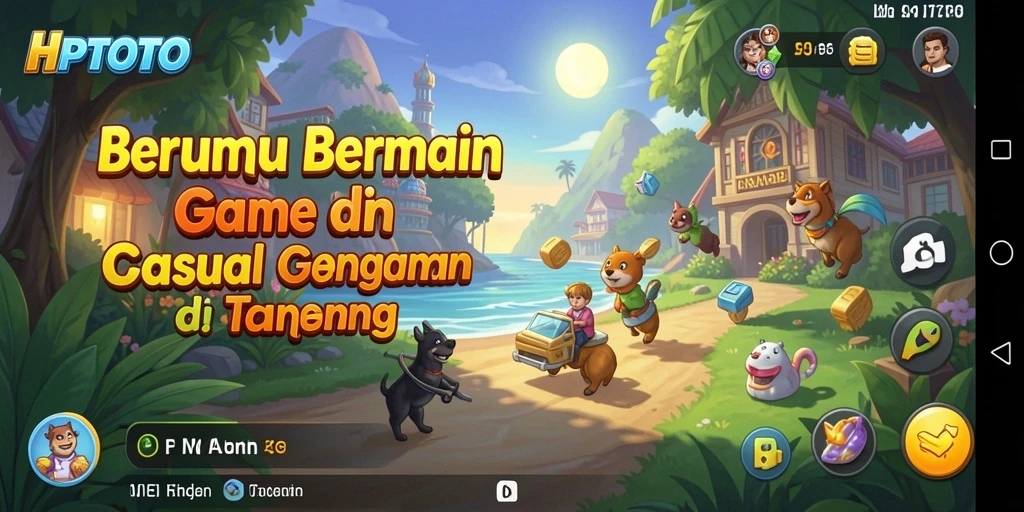 Menampilkan keseruan gameplay HPTOTO yang penuh warna dan interaktif.