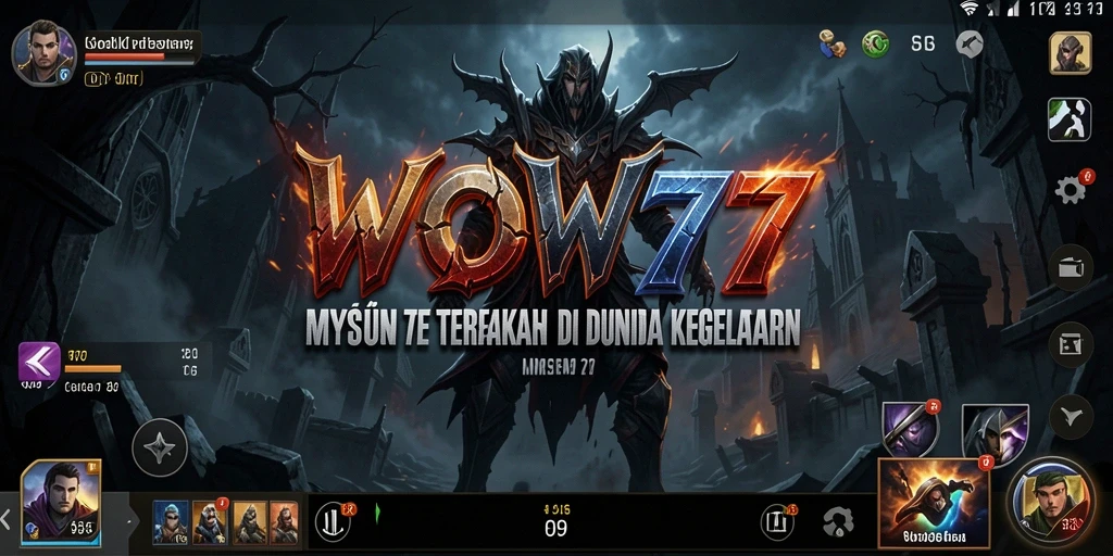 Gameplay menyeramkan dengan suasana gelap di WOW77.